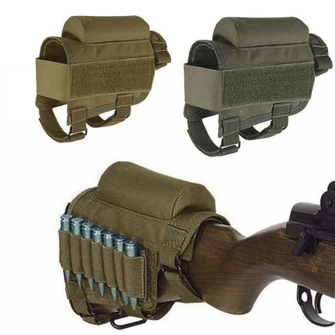 Cinturón de cartucho para cacería de nailon, funda de pistola táctica Airsoft, bandoler calibre, soporte para munición, funda militar para Rifle, accesorios ► Foto 1/6