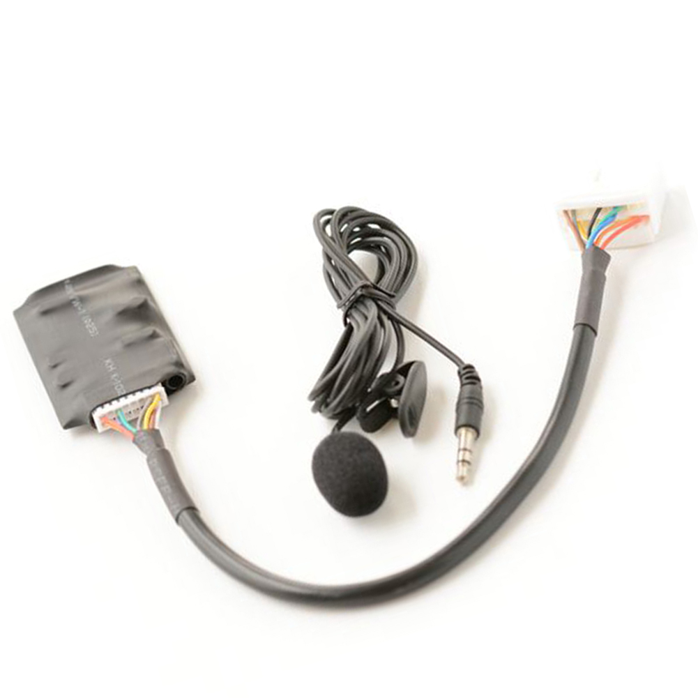 Adaptador de interfaz de 12V CC para coche, módulo de música, Cable auxiliar estéreo con micrófono para Honda Accord Odyssey ► Foto 1/6