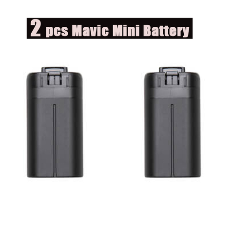 2 uds 2400mAh para DJI Mavic Mini inteligente baterías Mavic de DJI Drone accesorios originales ► Foto 1/5