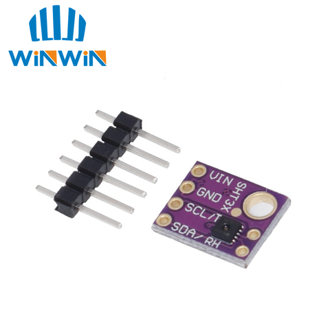SHT31 temperatura SHT31-D Módulo Sensor de humedad microcontrolador CII I2C adaptación clima 3V 5V a para Arduino ► Foto 1/6
