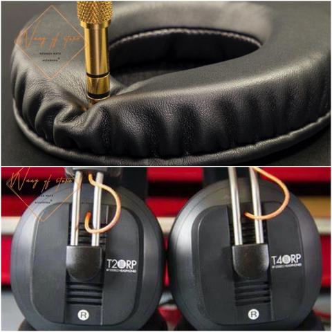De cuero suave cojín almohadillas de espuma para Fostex T20RP T40RP T20RP-MK3 T40RP-MK3 auriculares de calidad perfecta no versión barata ► Foto 1/6