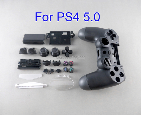 Carcasa completa DIY de alta calidad para PS4 Slim versión 5,0, piezas de repuesto para mando JDS-050 JDS 055 JDM 050 ► Foto 1/6
