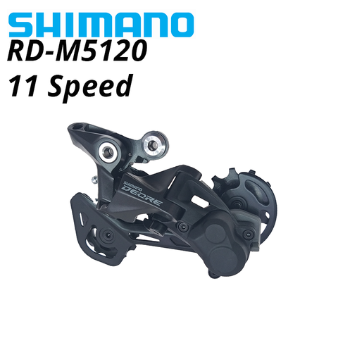 Shimano-desviadores traseros DEORE M5120 SGS para bicicleta de montaña, RD-M5120 10s 11s, MTB SHADOW 2x11 velocidades 11s 11v, traje M5100 M7000 ► Foto 1/6