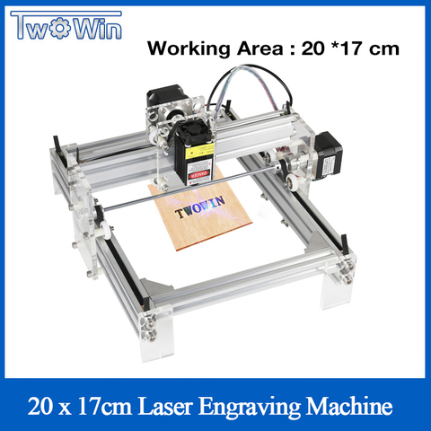 5500mw enrutador CNC de escritorio USB grabador láser cortador láser automático ordenador DIY máquina de grabado láser máquina de tallado 17*21cm ► Foto 1/6