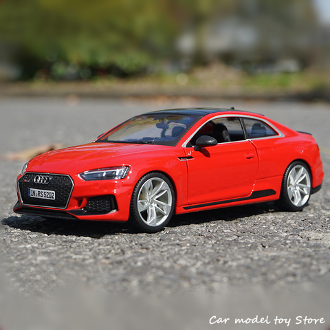 Bburago 1:24 Audi RS5 RAD coche de simulación de aleación de metal modelo adornos para manualidades colección de juguetes herramientas regalo ► Foto 1/6