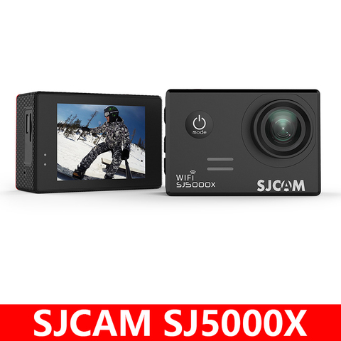 Original SJCAM SJ5000X Elite Gyro acción del deporte de la Cámara WiFi 4 K 24fps 2 K 30fps 30 M impermeable NTK96660 SJ CAM 5000 del coche DV ► Foto 1/6