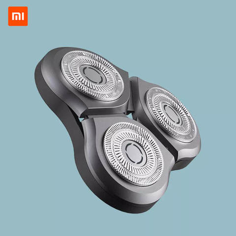 Hoja de afeitadora Original para Xiaomi Mijia, Afeitadora eléctrica S300, S500, S500C, hojas de acero, impermeable, doble capa ► Foto 1/6