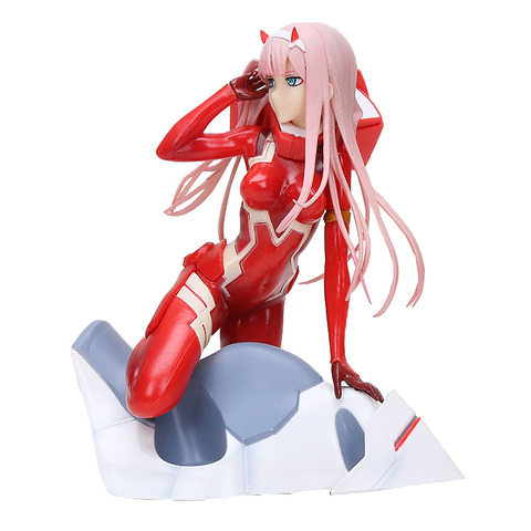 15-21cm Anime darling in the franxx figura dos cero colección Anime en miniatura figura de acción juguetes de Navidad ► Foto 1/6