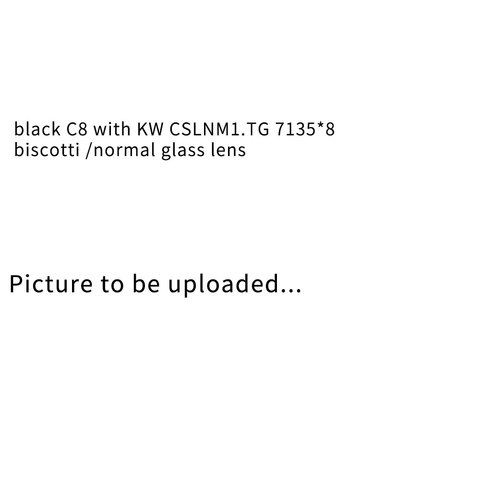 Negro C8 con KW CSLNM1.TG 7135*8 biscotti/lente de vidrio normal ► Foto 1/1