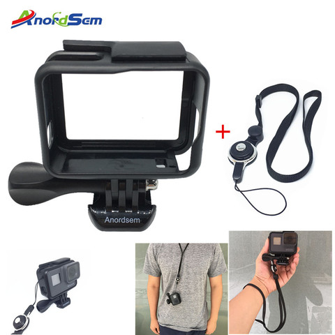 Anordsem-carcasa protectora para GoPro Hero 7 6 5, carcasa de marco, carcasa para videocámara, esqueleto para Go Pro Hero 2022 ► Foto 1/6