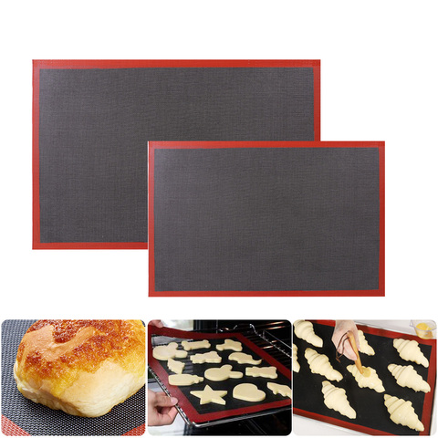 Tapete de silicona perforado antiadherente para pasta, tapete para hornear, revestimiento de hoja para horno, herramienta de panadería para galletas/PAN/macarrón, utensilios de cocina para horno ► Foto 1/6