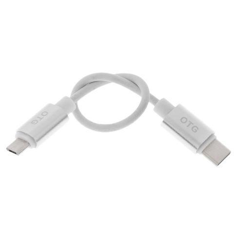 Cable de Cable DE TRANSFERENCIA DE DATOS de carga OTG, USB 3,1 tipo C macho a Micro USB macho, sincronización ► Foto 1/6