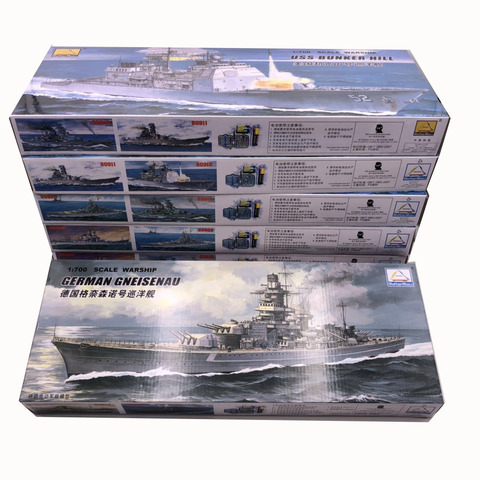 Bisimai portaaviones Yamato Battleship montaje submarino modelo de barco militar ► Foto 1/6