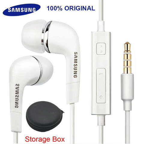 Samsung-EHS64 auriculares con micrófono incorporado, 3,5mm, intrauditivos, con cable, para teléfonos inteligentes ► Foto 1/6