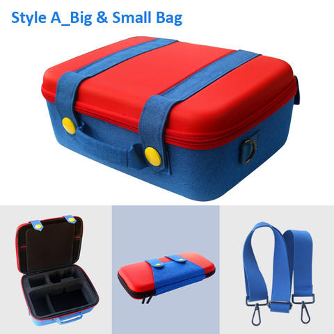 Nueva bolsa de almacenamiento Nintendo Switch, estilo Mari, estuche de transporte protector colorido para Nintendo Switch NS, accesorios de juego, regalo de Jugador ► Foto 1/6