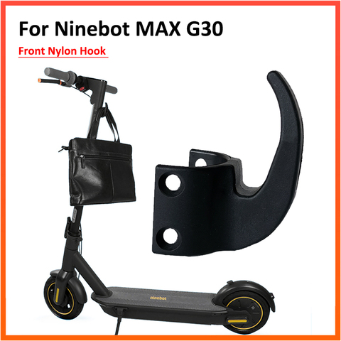 Gancho de nailon para NINEBOT MAX G30 G30D, gancho de almacenamiento para patinete eléctrico, bolsas colgantes, colgador de garra, accesorios, 3 colores ► Foto 1/6