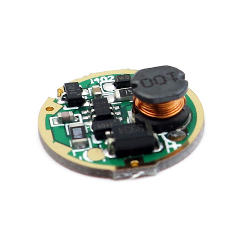 Placa de circuito de Controlador LED de entrada para linterna, 1 modo, 17mm, 3V-15V, para XM-L L2 T6 U2 U3 XP-L V5 ► Foto 1/6