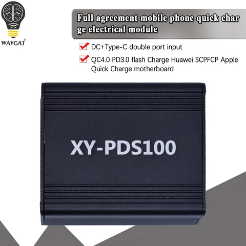 Cargador de 100W PD para coche, módulo de reducción para Huawei SCP/FCP Apple PD Qualcomm, VOOC PD3.0 puerto Dual, carga Flash QC4 + ► Foto 1/6