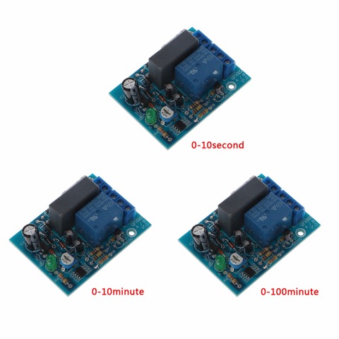 AC 220V ajustable interruptor de retardo del temporizador en/de módulo de relé de tiempo relés ► Foto 1/6