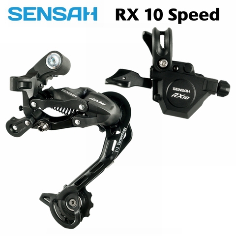 SENSAH RX10 1x10, gatillo cambiador + desviadores traseros, 10s para MTB, Compatible con DEORE ► Foto 1/5