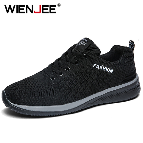 Zapatos informales de malla con cordones para Hombre, Zapatillas ligeras y cómodas para caminar, Tenis masculinos ► Foto 1/6