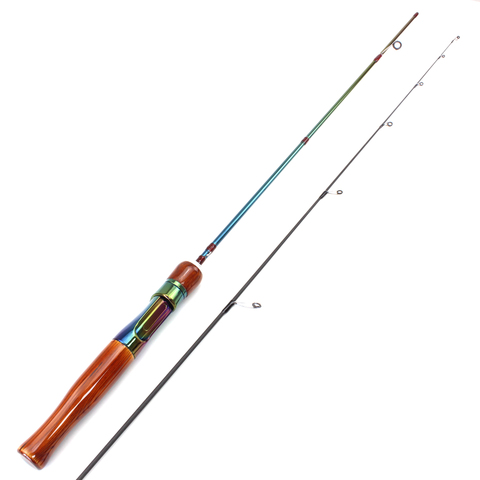 Nuevo 168 multicolor cm UL de pesca rod fundición girando caña de pescar de fibra de carbono poste de señuelo de pesca peso 3-7g kuying ► Foto 1/6