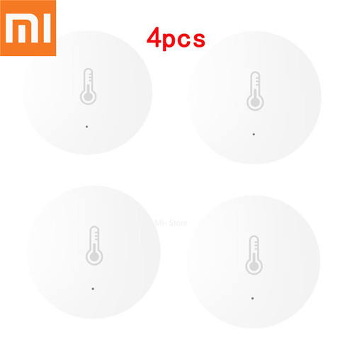 Xiaomi Mijia-Sensor de humedad y temperatura para el hogar, Sensor de humedad y temperatura Original para el hogar, funciona con la aplicación MIhome de Android e IOS ► Foto 1/6