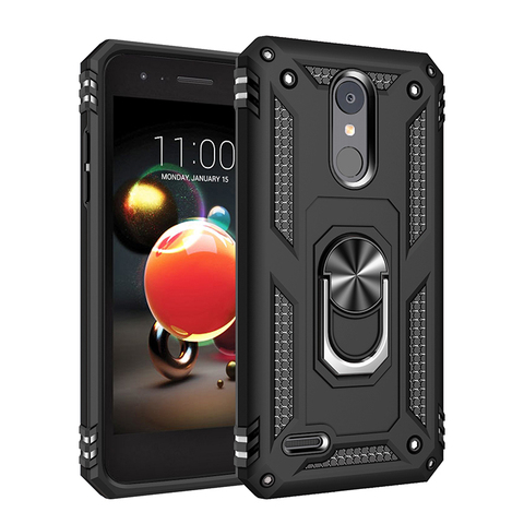 Funda de teléfono con soporte y armadura a prueba de golpes para LG Stylo 2 3 5 K40 K10 K30 Aristo 4 3 K30 K12 X4 K50 Q60 Plus 2022 ► Foto 1/6