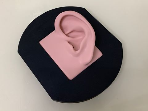 Pinna suave de simulación de prueba profesional, auricular adecuado para oreja Artificial IEC711, curva de respuesta de frecuencia ► Foto 1/1