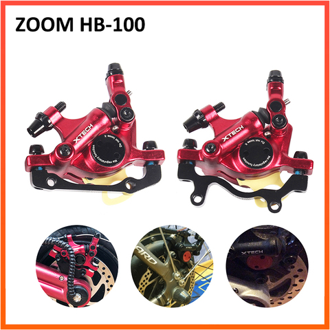 ZOOM HB100-frenos de disco hidráulicos, pinzas de freno para bicicleta de montaña, delanteras y traseras ► Foto 1/6