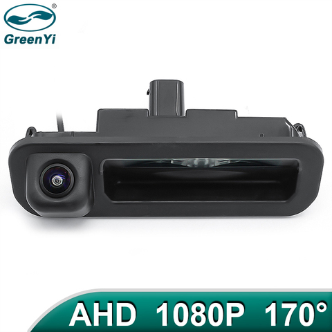 GreenYi 170 grados 1920x1080P HD AHD noche vehículo visión cámara de visión trasera para Ford Focus 2012, 2013 para el enfoque 3 ► Foto 1/6
