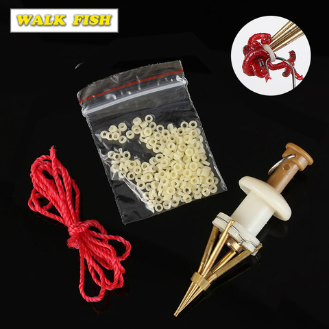 Walk Fish-cebos de pesca portátiles con Clip liviano, Señuelos de Pesca profesionales, gusano de tierra, gusano de sangre, Clip, accesorio de aparejos de pesca ► Foto 1/6