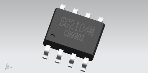 EG2104M con la función SD MOS tubo conductor Chip T Compatible IR2104 IRS2008 ► Foto 1/1