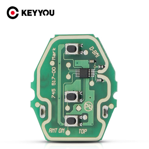 KEYYOU-placa de circuito de Control de llave de coche, Control remoto Fob para BMW EWS X3 X5 Z3 Z4 1/3/5/7 1 3 5 7 X3 X5 Z3 Series EWS, sistema 315/433Mhz ► Foto 1/5