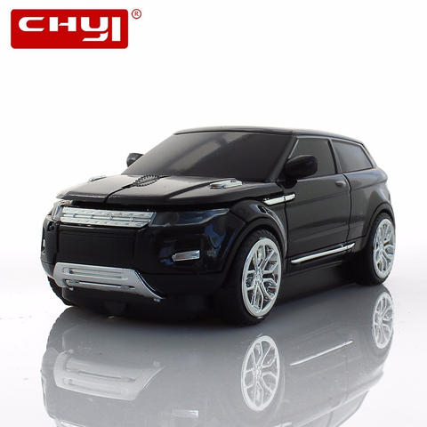 CHYI SUV Coche Deportivo Negro Óptico 2.4 Ghz Ratón Inalámbrico Mause 1600 DPI del Juego del Juego Ratones Para Ordenador PC portátil ► Foto 1/6