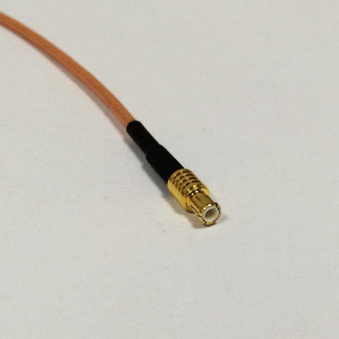 Conector macho recto MCX, cable RG316, 25cm, otro extremo, sin conector, nuevo, 1 ud. ► Foto 1/1