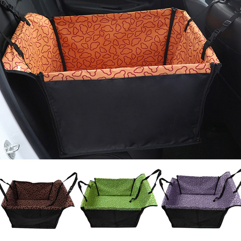 Impermeable para mascotas portadores protector para asiento de coche para perros de hamaca colchón llevar para perros transportin perro autostoel hond bolsa para asiento de coche ► Foto 1/6