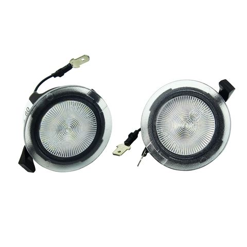 Luz LED para espejo lateral de coche, iluminación para Ford Edge, Fusion, Flex, Explorer, Mondeo, Taurus, F-150, envío, 2 uds. ► Foto 1/6