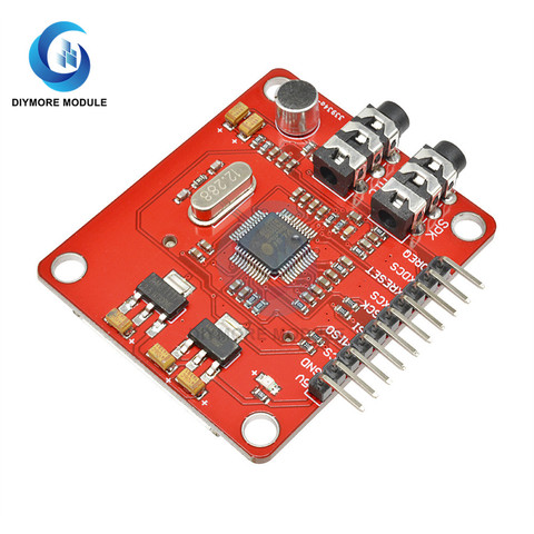 Decodificador de Audio VS1053 VS1053B, DAC, tablero MP3, reproductor Hifi estéreo con pines para altavoces Arduino, juguetes eléctricos ► Foto 1/6