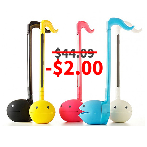 Instrumento Musical Profesional de gran tamaño para niños, instrumento de Otamatone de lujo, Tecno, sintetizador de música, juguetes para niños, Otomatone ► Foto 1/6