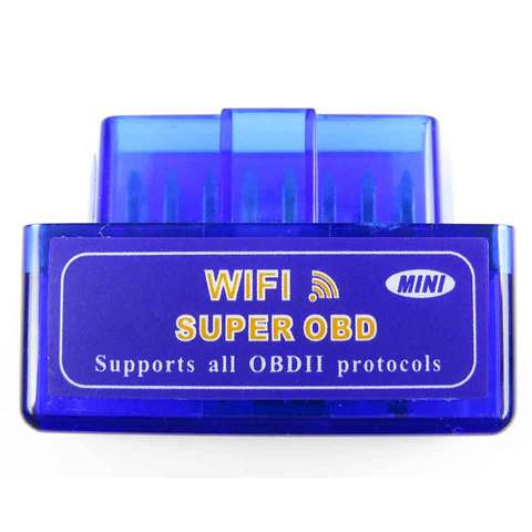 Real PIC18F25K80 Chip Super ELM327 WIFI V1.5 OBD2 escáner de diagnóstico de coche para iOS/Android Mini Elm327 Wi-Fi OBD 2 herramienta de diagnóstico ► Foto 1/6