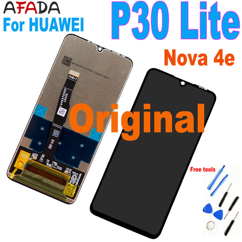 Pantalla LCD Original de 6,15 pulgadas para Huawei P30 Lite, Nova 4e, MAR-LX1, LX2, AL01, recambio de conjunto de pantalla táctil, piezas de reparación ► Foto 1/6