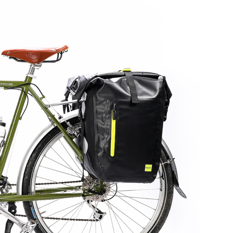 Rhinowalk-bolsa para bicicleta de montaña, 25L, resistente al agua, rejilla trasera, bolsita para el asiento de una bicicleta, bolso de hombro, accesorios para bicicleta ► Foto 1/6