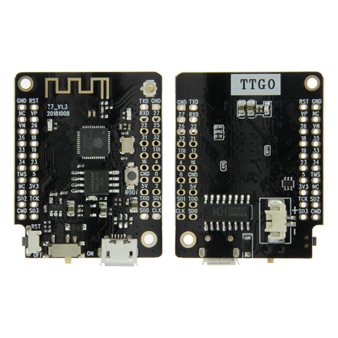 LILYGO®TTGO T7 V1.3 MINI 32 ESP32 WiFi Bluetooth Placa de desarrollo de módulo ► Foto 1/6