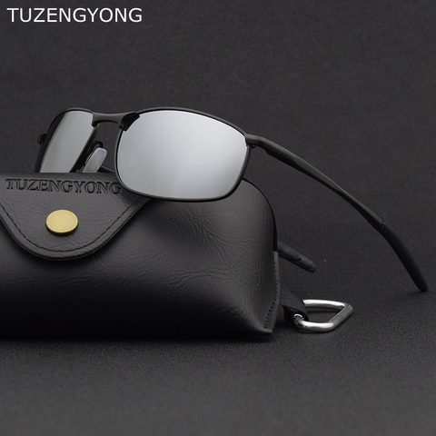 TUZENGYONG polarizadas para hombres, gafas de marca 2022 diseñador Marco de aleación de hombre gafas de sol de conducción UV400 gafas, gafas de sol ► Foto 1/6