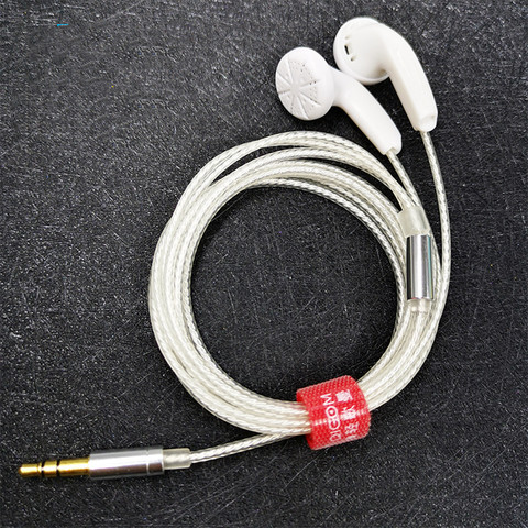 FENGRU-auriculares internos de alta impedancia, audífonos con conector de 300 Ohm, auricular de alta fidelidad, modelo lotus S300, color blanco ► Foto 1/6