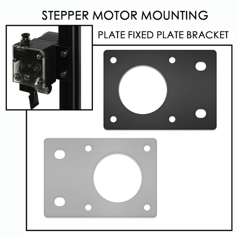 Placa de montaje de Motor de serie de pasos, soporte de placa fija para impresora 3D, piezas CNC, compatible con 2022 perfiles, NEMA 17 42 ► Foto 1/6