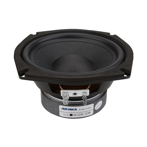 AIYIMA 5,25 pulgadas 120W Woofer altavoz conductor 4Ohm 8 Ohm Subwoofer altavoces de música bajos de Audio columna altavoz para cine en casa ► Foto 1/6