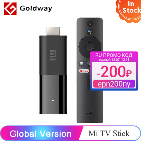 Versión Global Xiaomi Mi TV Stick Android TV 9,0 inteligente de