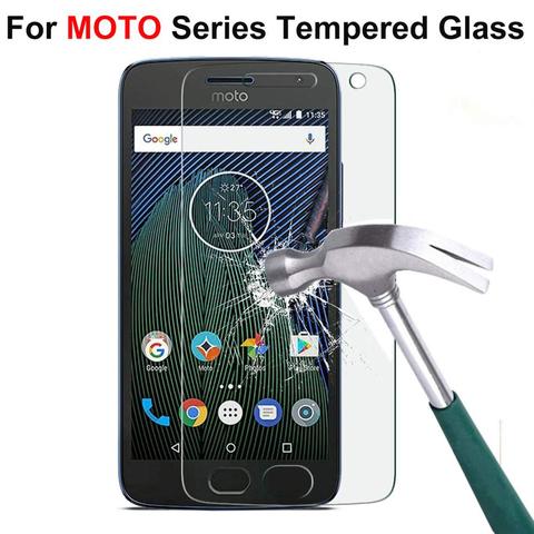 Vidrio Templado 9H 2.5D para Motorola Moto E4 E5 E6 G5 G5S G6 G7 Plus Play Protector de pantalla película vidrio protectora ► Foto 1/1